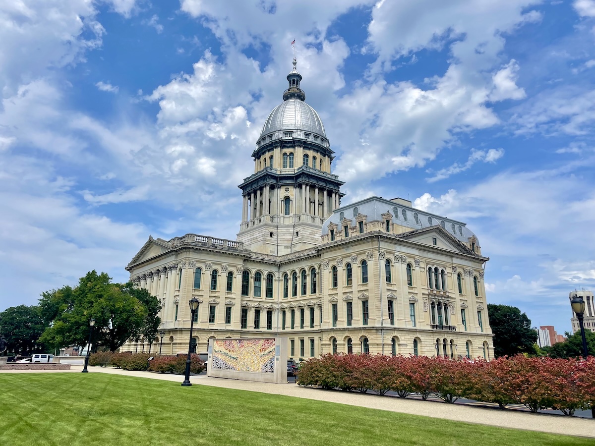 The Illinois State Capitol in Springfield.
