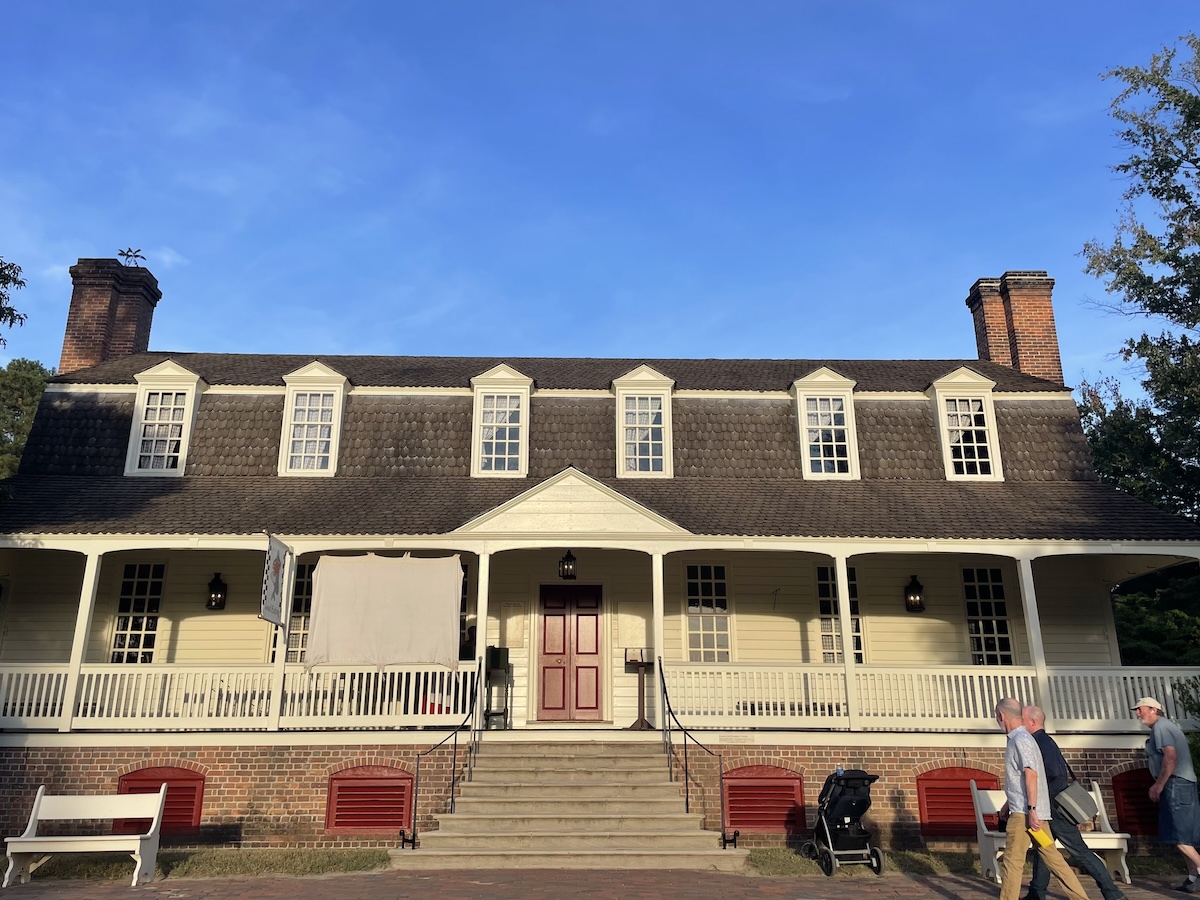 Christiana Campbell Tavern in Williamsburg.
