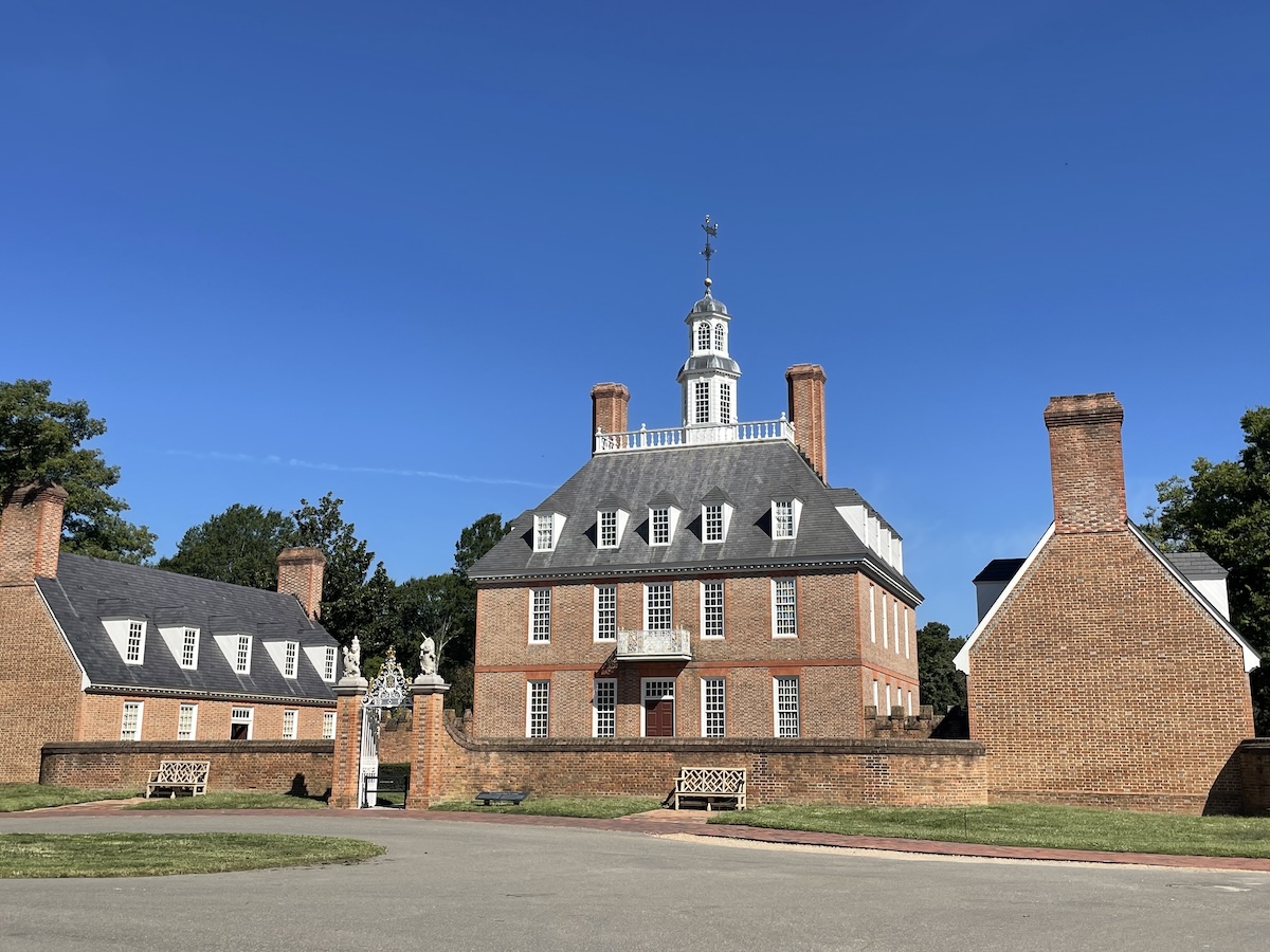 Governors Palace in Colonial Williamsburg