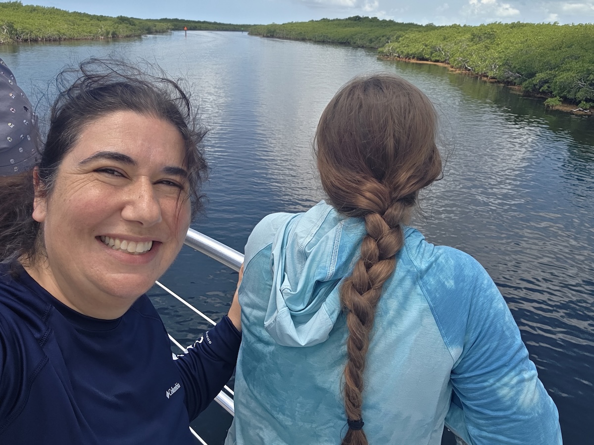 boat excursion in John Pennekamp Coral Reef State Park