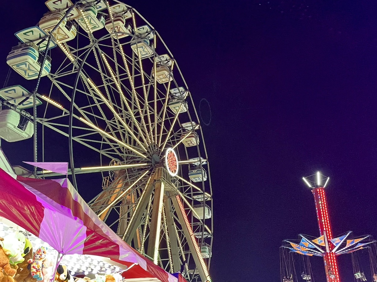Atlantic Fun Park's 100-foot Skyflyer