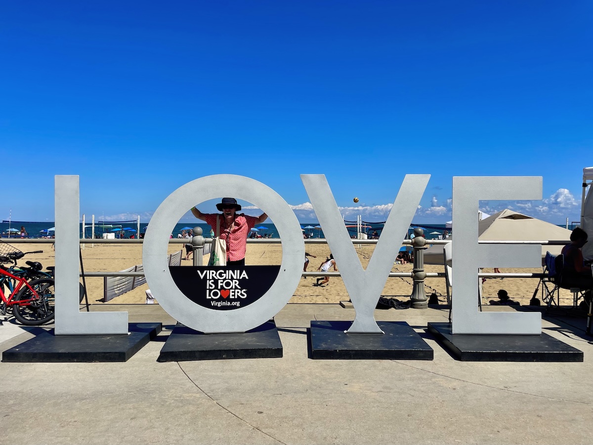  Virginia Beach LOVE Sign