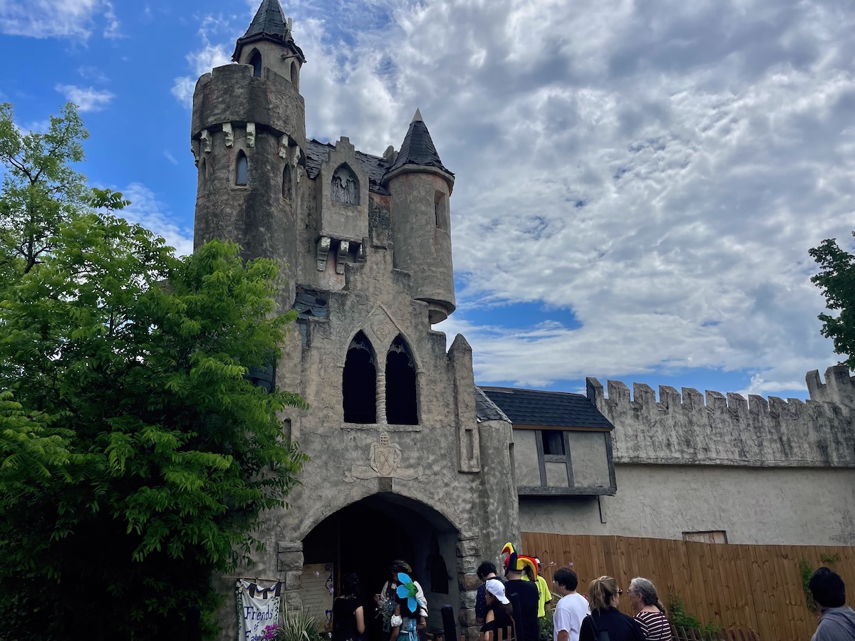 Scarborough Faire castle